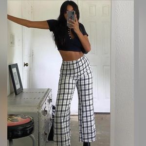 Black & White Plaid pants